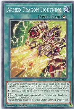 Yugioh Armed Dragon Lightning BLVO-EN053 Common NM x3 Play Set - Image 1