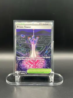 2026 Pokemon Chaos Rising Prism Tower 111/086 NM - Image 1