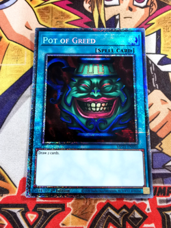 Pot of Greed mp25-en050 1st Edition (NEW) Starlight Rare Yu-Gi-Oh! - Image 1