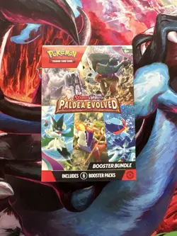 Pokemon TCG Paldea Evolved Booster Bundle New Factory Sealed - Image 1