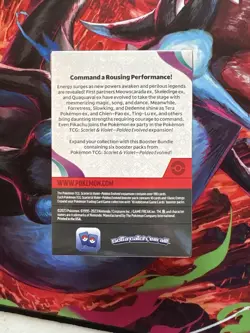 Pokemon TCG Paldea Evolved Booster Bundle New Factory Sealed - Image 3