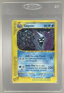 Cloyster 2002 Pokemon Expedition Set #8 Holo - Image 1