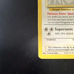 The Pokemon Company Dragonite Movie Promo Wotc Promo 05/53 Regular EN 90 HP - Image 2