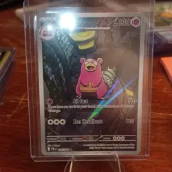 Pokemon Slowbro 090/084 - Pitch Black - Illustration Rare Holo Full Art TCG - Image 1