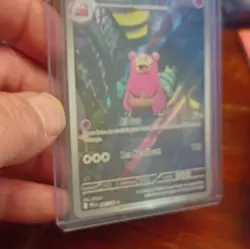 Pokemon Slowbro 090/084 - Pitch Black - Illustration Rare Holo Full Art TCG - Image 2