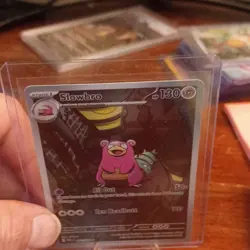 Pokemon Slowbro 090/084 - Pitch Black - Illustration Rare Holo Full Art TCG - Image 5