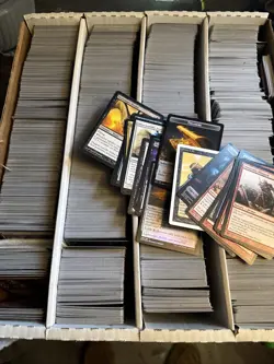 4000+ MTG Magic the Gathering card lot Commons and Uncommons Read Description - Image 1