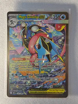 Mega Greninja ex SIR 116/086 Chaos Rising Special Illustration Rare Pokemon TCG - Image 1