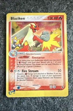 Blaziken (Holo) 3 Ex Battle Stadium Holo Pokemon TCG - Image 1
