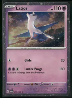 Pokemon Miscellaneous Cards & Products Latios (Cosmos Holo) 073/182 - Image 1