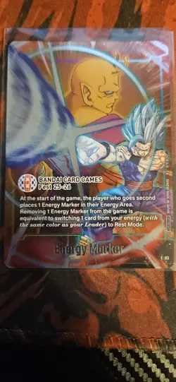 Energy Marker E-93 Dragon Ball Fusion World Bandai Card Game Fest Promo - Image 1
