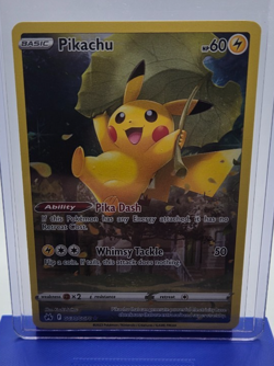 Pikachu GG30/GG70 SWSH: Crown Zenith: Galarian Gallery Holo Pokemon TCG - Image 1