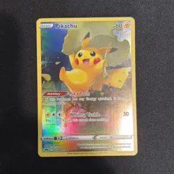 Pokemon TCG Pikachu GG30/GG70 Crown Zenith Galarian Gallery UR Full Art Holo EN - Image 1