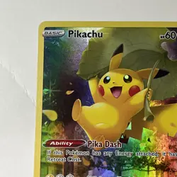 Pikachu - Crown Zenith - Full Art Holo Rare - NM GG30/GG70 - Pokemon TCG - Image 2