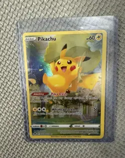 Pokemon TCG Pikachu GG30/GG70 Crown Zenith Galarian Gallery Holo - Image 1