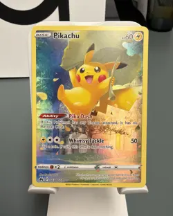 Pikachu Holo Ultra Rare Pokemon TCG Crown Zenith GG30/GG70 NM/M Pack Fresh - Image 2