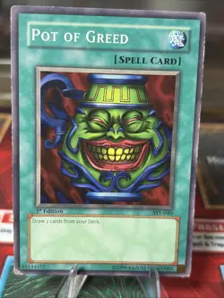 Pot of Greed SYE-040 Starter Deck: Yugi Evolution Yu-Gi-Oh 1st Edition Staple MP - Image 1