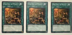 Yugioh One day of Peace PHSW-EN060 1st/Unlim Common x3 (NM) - Image 1