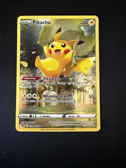 Pokemon Pikachu TCG Crown Zenith Full Art Holo Rare Card GG30/GG70 (NM) (A2*) - Image 1