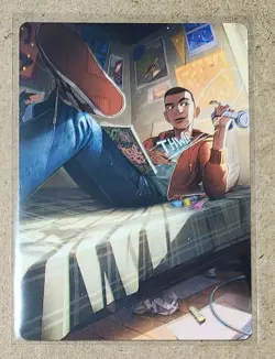 MtG Spider-Man: Miles Morales Art Card M/NM #35 - Image 1