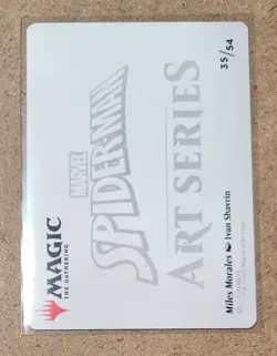 MtG Spider-Man: Miles Morales Art Card M/NM #35 - Image 2