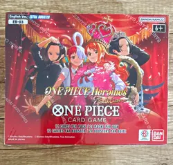 Bandai One Piece Card Game Heroines Edition EB-03 English Booster Box 24P 2024 - Image 1