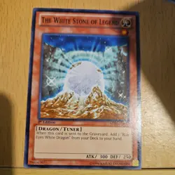 SDBE-EN013 The White Stone of Legend UNL Edition YuGiOh Card - Image 1