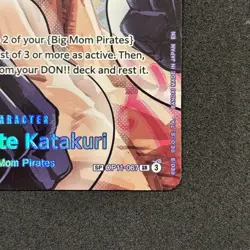 Charlotte Katakuri SP OP11-067 One Piece TCG OP16 The Time of Battle English - Image 4