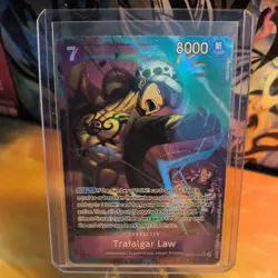 Trafalgar Law Alt Art OP12-073 NM One Piece Card Game English - Image 1