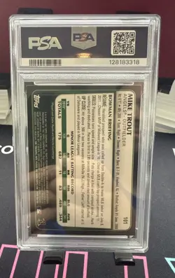 MIKE TROUT 2011 BOWMAN DRAFT RC #101 PSA 7 (NM) NEAR MINT! ROOKIE CARD! - Image 4