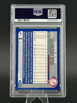 2003 Topps - Yankees - Derek Jeter #400 - PSA 8 NM-MT - Image 2