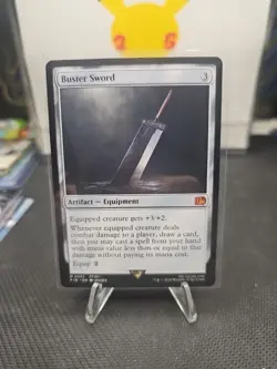 Wizards of the Coast MTG Final Fantasy Buster Sword Rare #0255 EN 2025 - Image 1