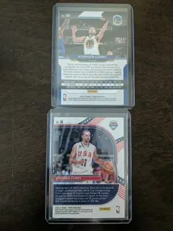 20-21 Panini Prizm Base/USA Card lot(2) Stephen Curry 🔥Warriors - Image 2