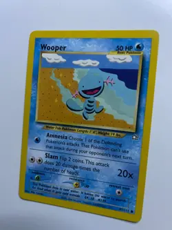 Wooper 82/111 Non Holo Neo Genesis - Pokemon Card - LP/nm - Image 2