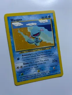 Wooper 82/111 Non Holo Neo Genesis - Pokemon Card - LP/nm - Image 3