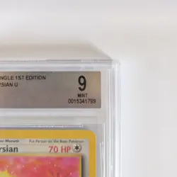 Persian 1st Edition Jungle 42/64 Pokemon Card TCG BGS 9 - Image 3