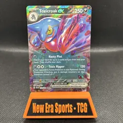Toxicroak ex 131/198 NM Scarlet and Violet Pokemon Card - Image 1