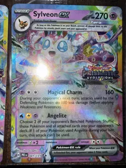 Prismatic Evolutions Eeveelutions Complete Set Stamped EX Promo Cards 9/9 🔥🔥🔥 - Image 3
