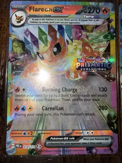 Prismatic Evolutions Eeveelutions Complete Set Stamped EX Promo Cards 9/9 🔥🔥🔥 - Image 5