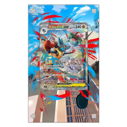 POKEMON TCG EXTENDED ART CARD CASE MEGA EVOLUTION Mega Lucario EX SAR - Image 2