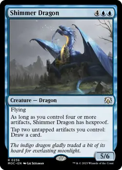 Shimmer Dragon - 236 / English / Near Mint MTG - Image 1