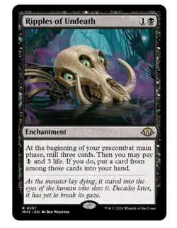 1x MTG Ripples of Undeath - Modern Horizons 3 Rare Enchantment! NM Mint - Image 1