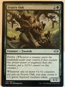 Scurry Oak #172 Modern Horizons 2 MH2 Magic: The Gathering - Image 1