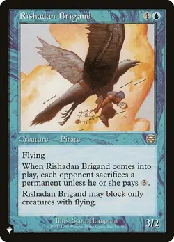 Rishadan Brigand NonFoil The List MMQ-92 NM MTG - Image 1