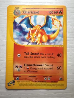 Pokemon CHARIZARD 39/165 Expedition Base Set Non Holo Rare LP/NM - Image 1