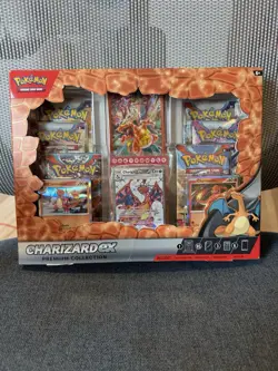 Pokemon TCG Charizard ex Premium Collection Factory Sealed 6 Booster Packs New - Image 1
