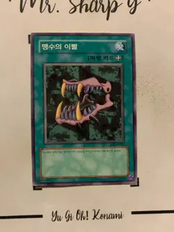 BEAST FANGS - LOB-K041 KOREAN Yu-Gi-Oh! CARD COMMON KONAMI TCG 2003 OCG ORIGINAL - Image 3