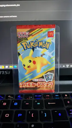 Pikachu 020/M-P + Random1 2025 McDonald's Promo Card Pack - Pokemon - Image 1