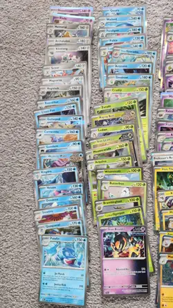 100 HOLO RARE BUNDLE Pokemon Card Job Lot Bulk Collection NO DUPES S&V - Image 4