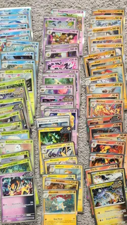 100 HOLO RARE BUNDLE Pokemon Card Job Lot Bulk Collection NO DUPES S&V - Image 5